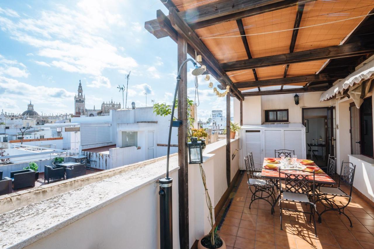 Homeyseville-Amazing Penthouse Giralda Views 8 Pax, Parking Optional Екстер'єр фото