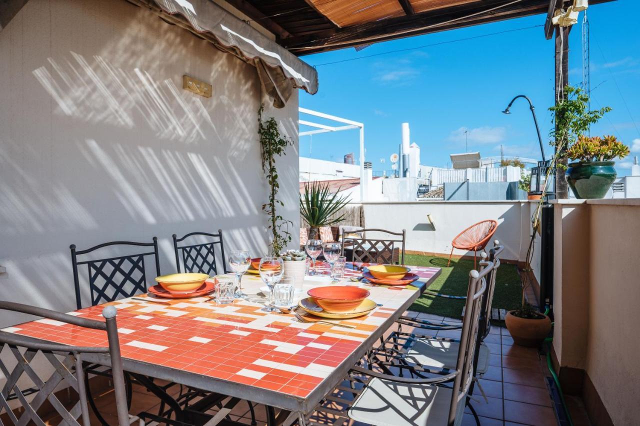 Homeyseville-Amazing Penthouse Giralda Views 8 Pax, Parking Optional Екстер'єр фото