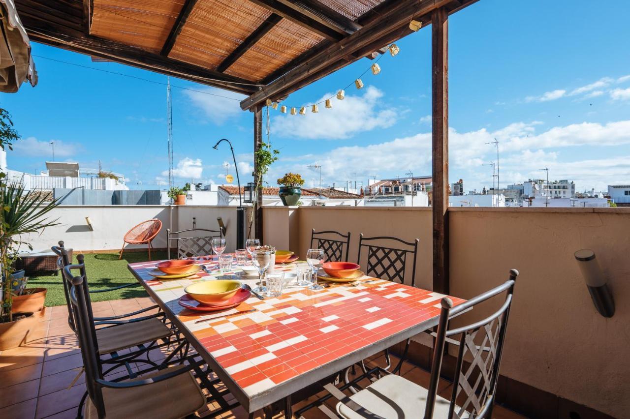 Homeyseville-Amazing Penthouse Giralda Views 8 Pax, Parking Optional Екстер'єр фото